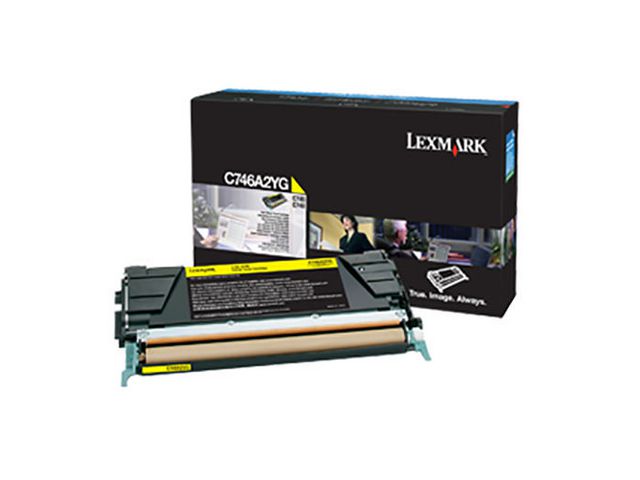 Toner LEXMARK CC C746A3YG 7K gul