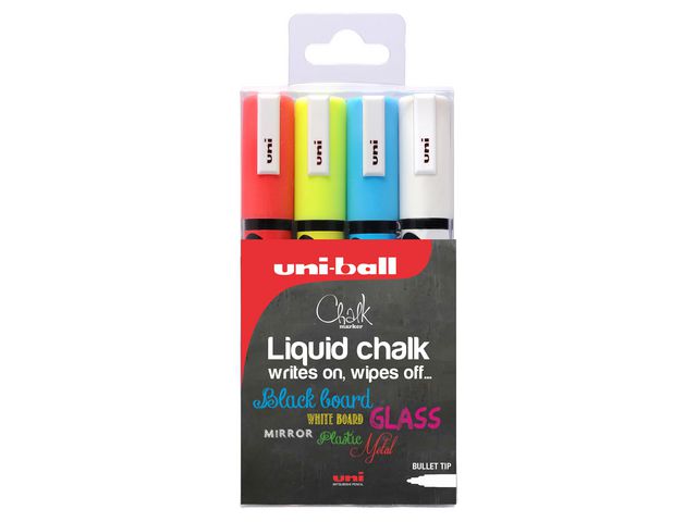 Marker pen UNI chalk 1.8-2.5mm ass (4)