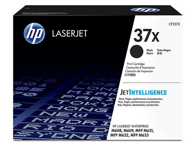 Toner HP CF237X 37X 25K Sort