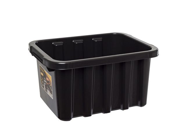 Oppbevaringsboks STRONGBOX 15L sort