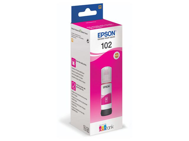 Blekk EPSON 102 EcoTank rød