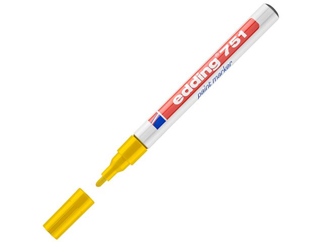 Paintmarker EDDING 751 yellow