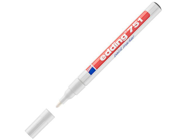 Paintmarker EDDING 751 white