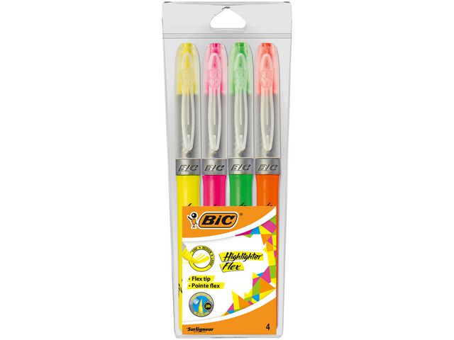 Text markers BIC flex ass.frg (4)