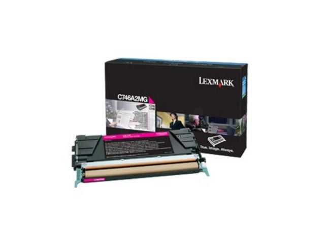 Toner LEXMARK CC C746A3MG 7K rød