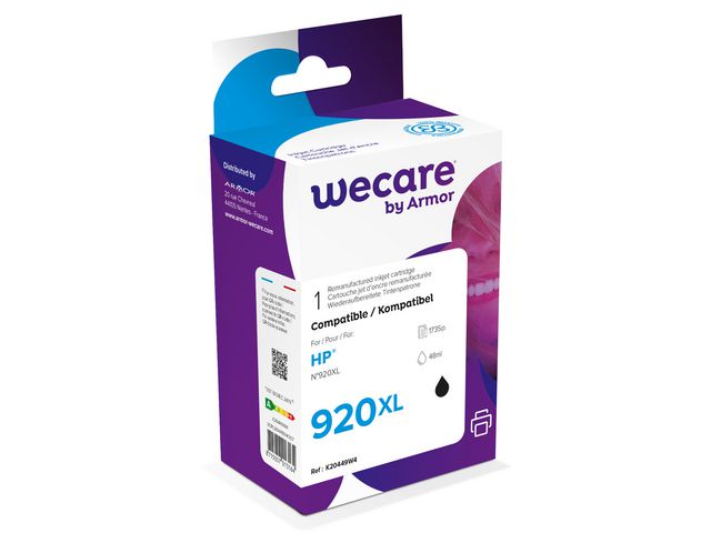 Blekk WECARE HP 920XL CD975A Sort