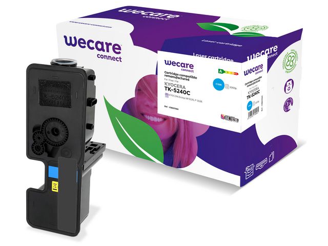 Toner WECARE KYOCERA 1T02R7CNL0 cyan