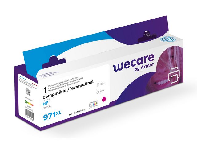 Blekk WECARE HP 971XL CN627A Magenta