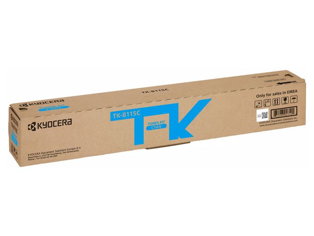 Toner KYOCERA TK-8115C 6K Cyan