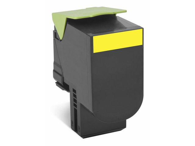 Toner LEXMARK 80C20Y0 return yellow