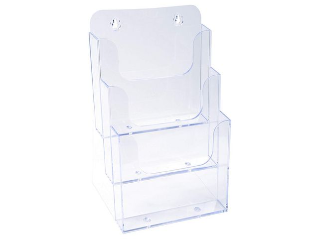 Brochure holder EXACOMPTA A5 3 compartments ready