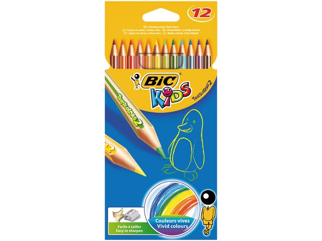 Fargeblyant BIC Tropicolor (12)