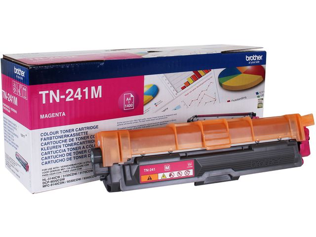 Toner BROTHER TN241M 1.4K rød