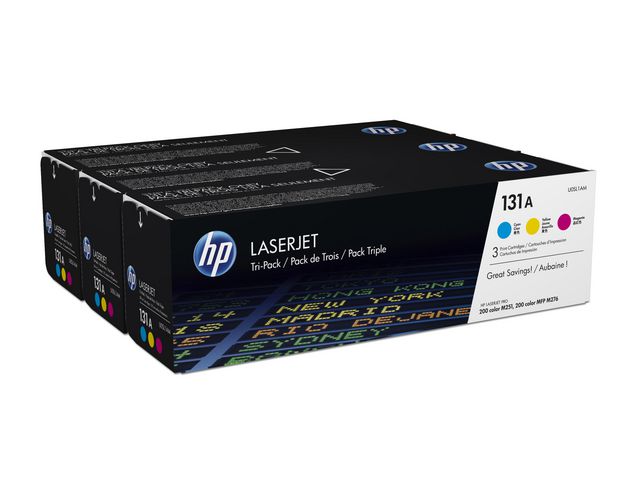 Toner HP U0SL1AM 131A 1.8K C/M/Y(3)