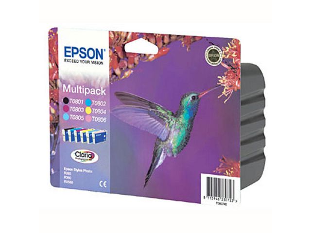 Blekk EPSON T0807 C13T08074011 Multi (6)