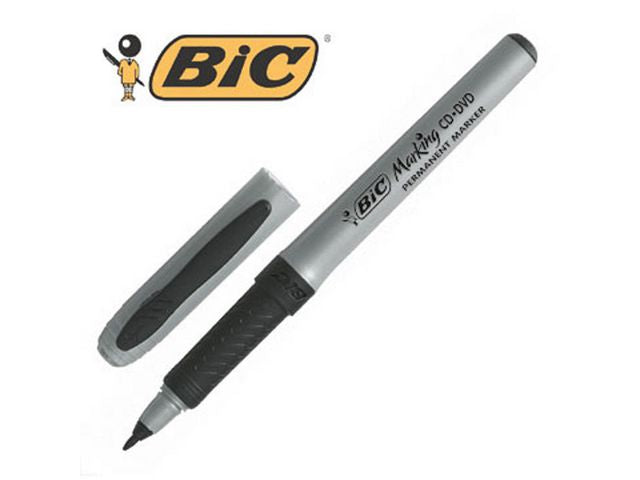 Merkepenn BIC  Ultra Fine sort (12)