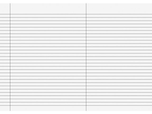 Exam paper A3 Folded margin lines (250)