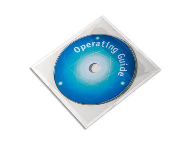 CD/DVD konvolutt DURABLE i plast (10)