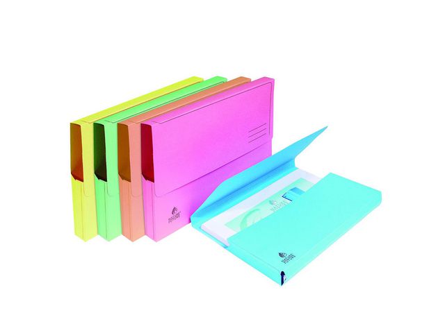 Document folder EXACOMPTA A4 210g ass (10)