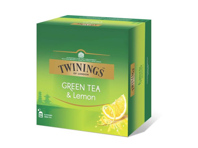 Tea TWININGS Green tea with lemon (100)