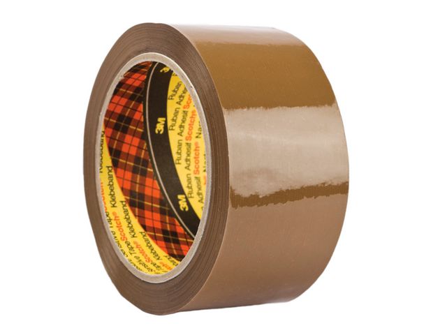 Emballasjetape SCOTCH BCSR 50mmx66m brun