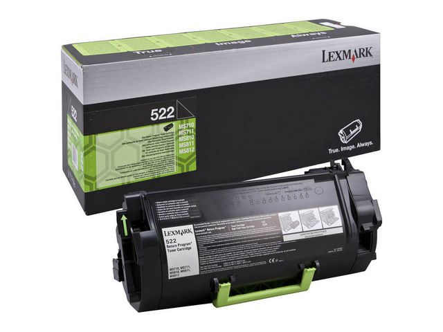 Toner LEXMARK 52D2000 6K sort