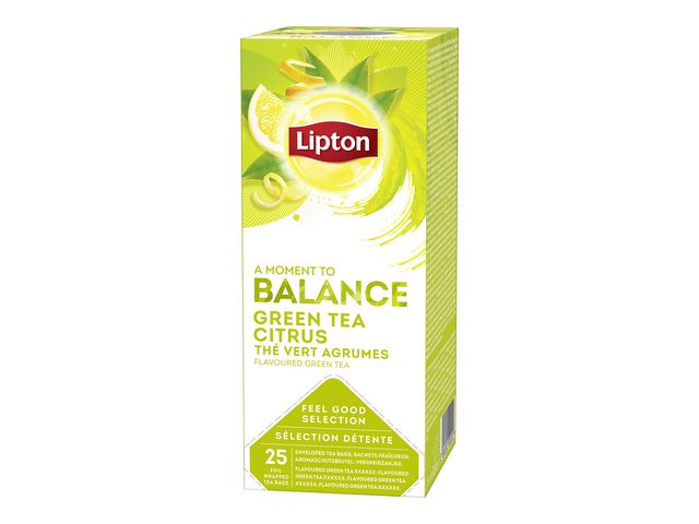 Te LIPTON grønn m/sitron (25)