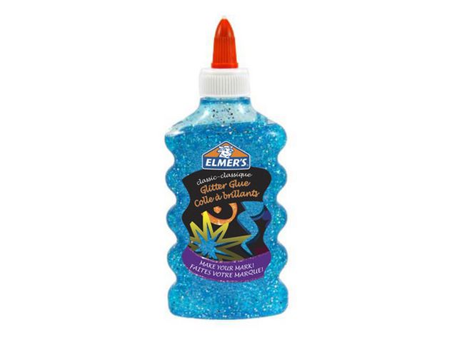 Glitterlim ELMERS 177ml blå