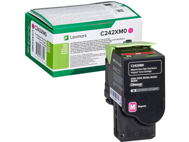 Toner LEXMARK C242XM0 Magenta