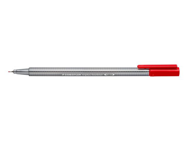 Fiberpenn STAEDTLER Triplus 0,3mm rød