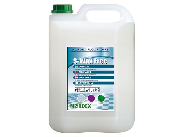 Gulvrengjøring NORDEX S-Wax Free 5L