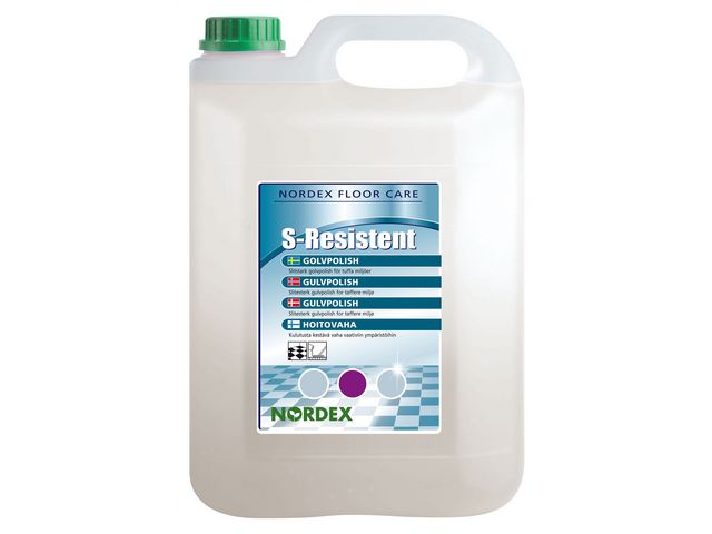 Floor polish NORDEX S-Resistant 5L