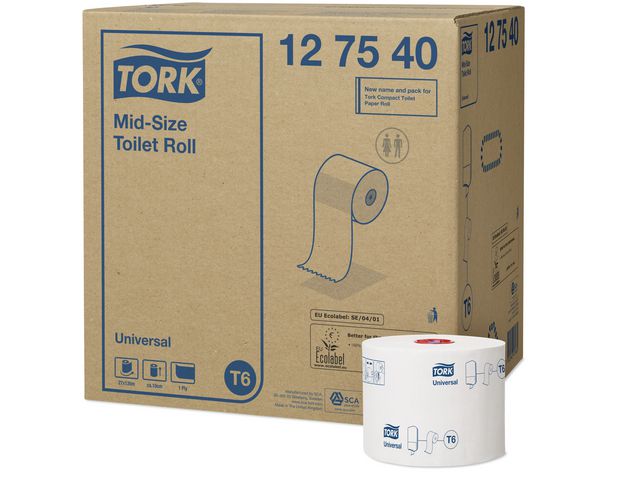 Toalettpapir TORK Univ. 1L 135m T6 (27)