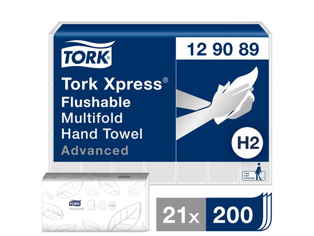 Tørkeark TORK Adv Z lettopp. 2L H2 (200)