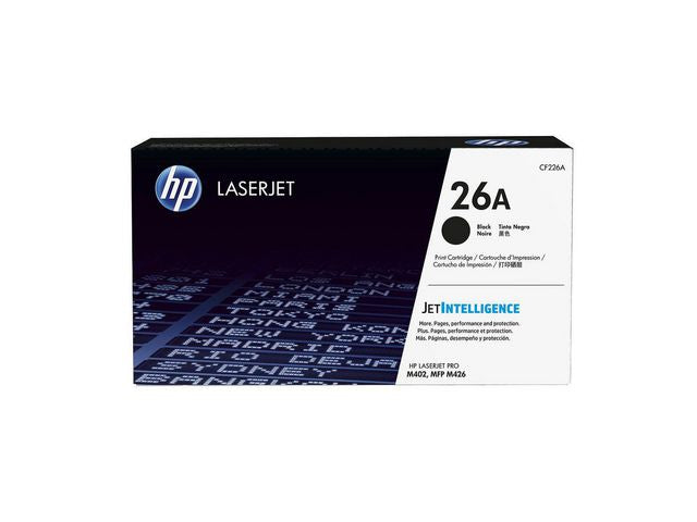 Toner HP CF226A 3.1K sort