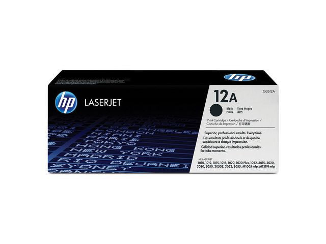 Toner HP Q2612A 2K sort