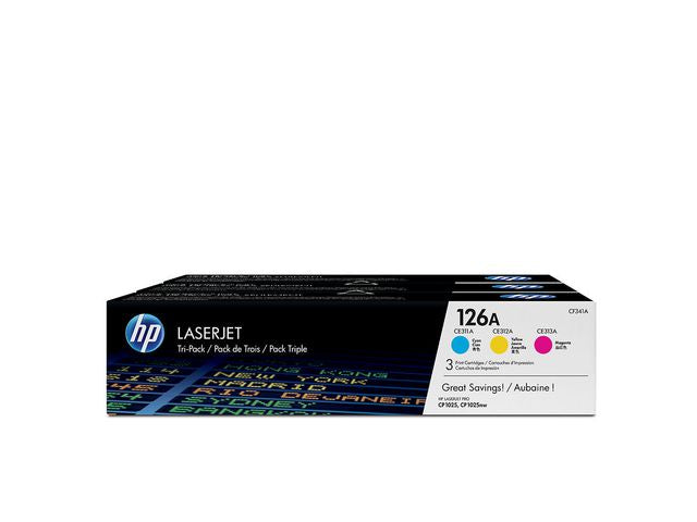 Toner HP CF341AM 126A C/M/Y (3)