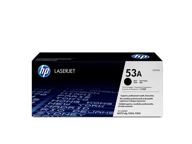 Toner HP Q7553A 3K sort