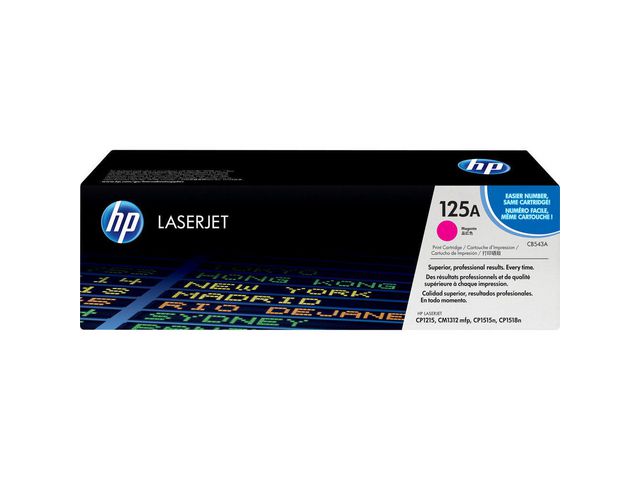 Toner HP CB543A 1.4K rød