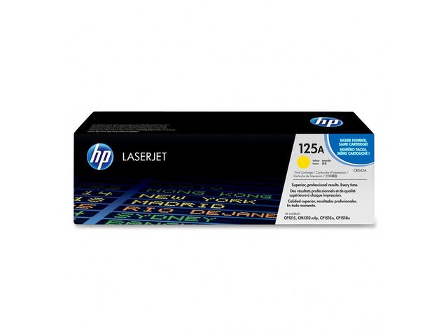 Toner HP CB542A 1.4K gul