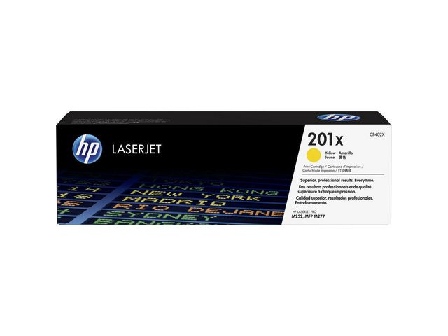 Toner HP 201X CF402X 2.3K gul