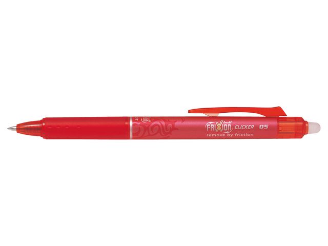 Gel rollers PILOT Frixion Click 0.5 red