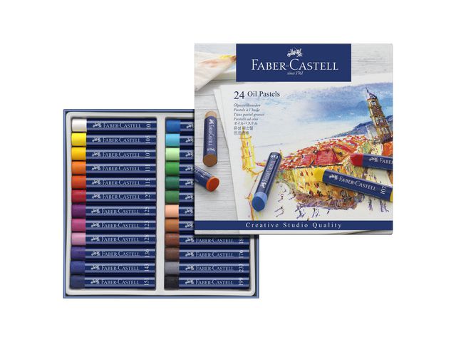 Oil pastels FABER CASTELL ass (24)