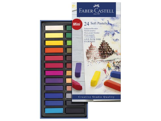 Softpastellkritt FABER CASTELL(24)