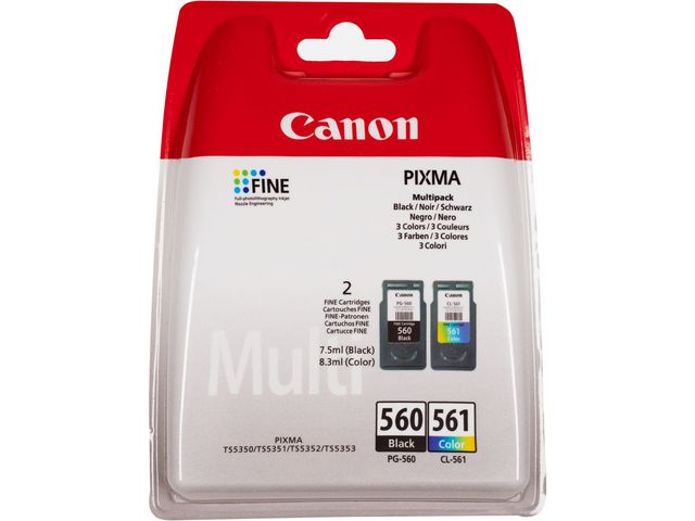 Blekk CANON PG-560/CL-561 Multipack