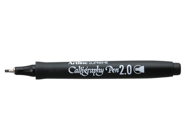 Kalligrafipenn ARTLINE Supreme, 2mm sort