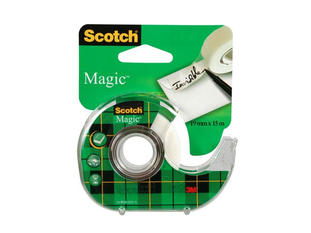 Tape SCOTCH Magic 810 19mmx15m w/disp