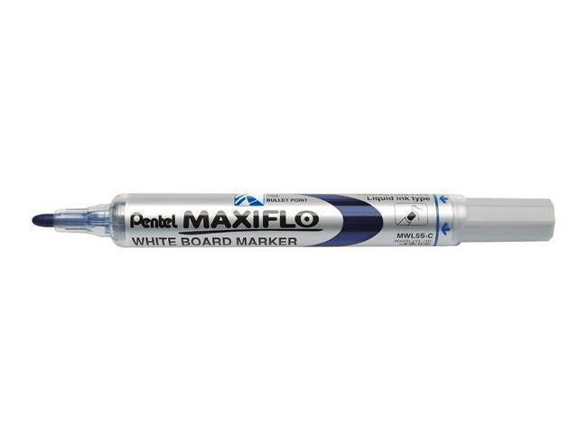 Whiteboardpenn PENTEL Maxiflo F blå