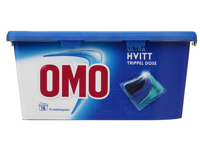 Tøyvask OMO Trippel Dose Ultra (16)