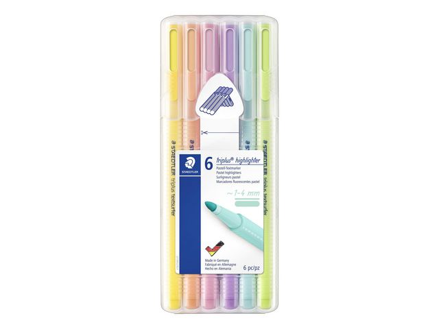 Text markers STAEDTLER Triplus Pastel (6)